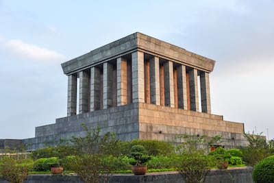 Ho Chi Minh's mausoleum in Hanoi. Photo: Ronan O'Connell