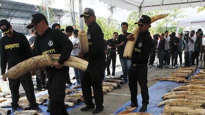It was the second largest seizure of its kind in Thailand’s history. Chaiwat Subprasom/Reuters