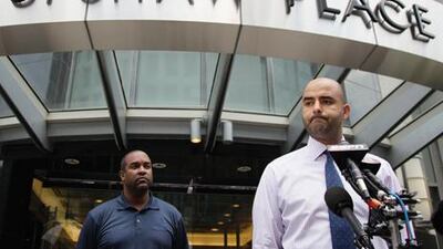 George Atallah, the NFL Players Association spokesman, right, has helped players and management edge closer to a resolution.