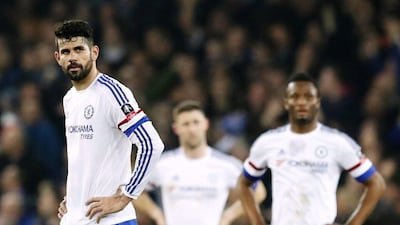 FA is still investigating an alleged gesture made by Chelsea's Diego Costa and aimed at Everton supporters. Reuters / Phil Noble