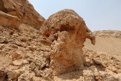 Faya is one of 30 landmark sites in the running for Unesco World Heritage status. Chris Whiteoak / The National