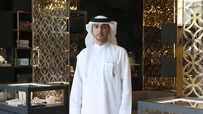 Khalid Basaeed left his full-time job a few years ago to focus on Feathers UAE. Pawan Singh / The National