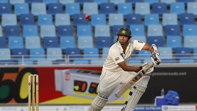 Azhar Ali has flown back to Pakistan and is unlikely to be available for the second Test against England. Mike Young / The National