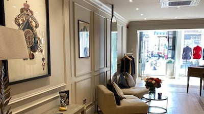 The Deck, the first store on London's Savile Row to cater exclusively to women, also has clients in the Middle East. Courtesy The Deck