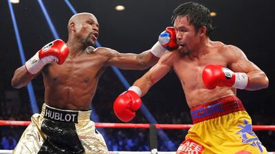 Floyd Mayweather enjoyed a 50-0 professional record. Reuters