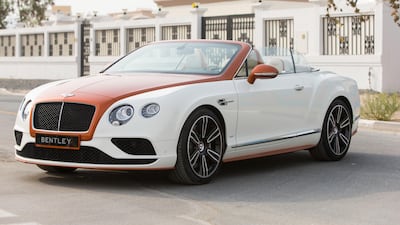 Bentley's special-edition SZR by Mulliner in Dubai