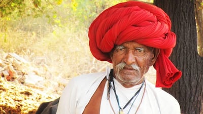 Many Rabari men sport long thick moustaches, often twirled into creative shapes. Courtesy Jawai Wild Camp