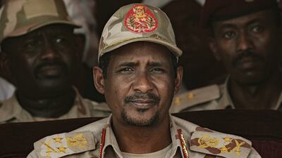 Gen Mohamed Dagalo is the deputy head of Sudan's ruling Sovereign Council. AFP