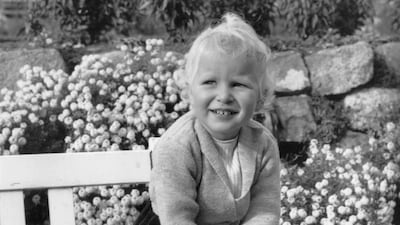 A young Princess Anne at Balmoral Castle in 1952. All photos: Getty Images