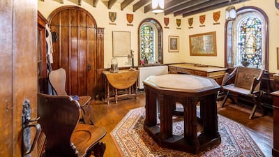 The house was built by George Simon Harcourt, Lord of the Manor and the Sheriff of the County during the reign of William IV. Courtesy Sotheby’s International Realty