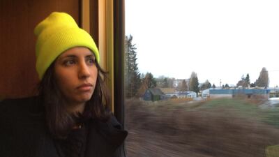 Sophia Al Maria, whose Gulf Futurism concept on the flood of technology, oil wealth and consumption into traditional cultures has progressed with her latest work. Courtesy Sophia Al Maria.