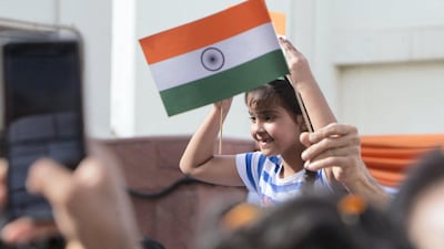 Guests enjoyed live singing for an hour before the Indian flag was unfurled at the Dubai consulate