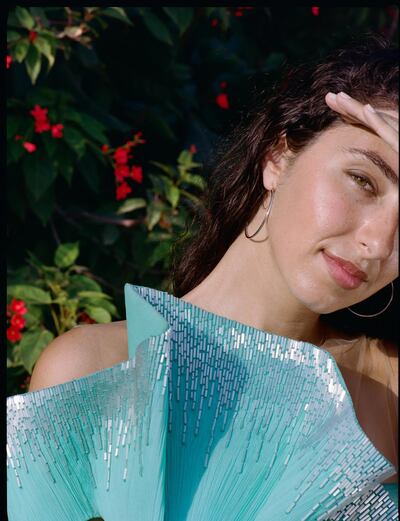 A dress by Rami Al Ali, shot by photographer Prod Antzoulis. Rami Al Ali