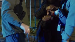 Police arrest a suspect during a crackdown on mobile phone theft in London. Photo: Metropolitan Police