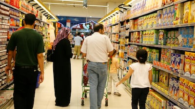 The new regulations apply to packaged foods, whether locally manufactured or imported. Photo: Asmaa Al Hameli / The National
