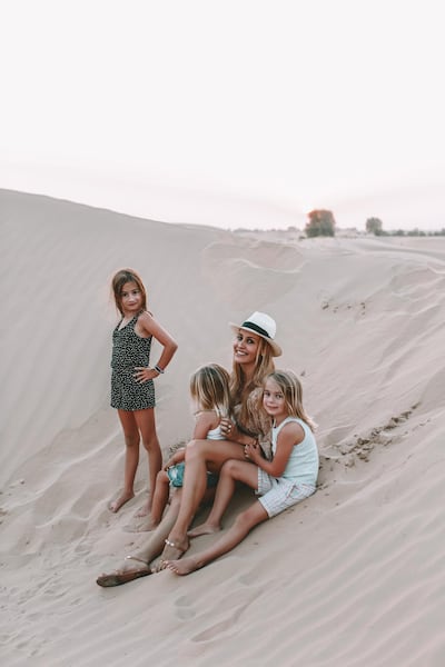 Louise Nichol is an influencer in Dubai