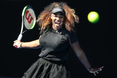 The American Serena Williams is on a bid to make history in the women's game. Michael Dodge / Getty Images