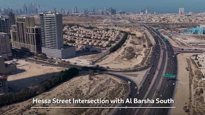 Hessa Street is one of Dubai's busiest routes, serving hundreds of thousands of residents