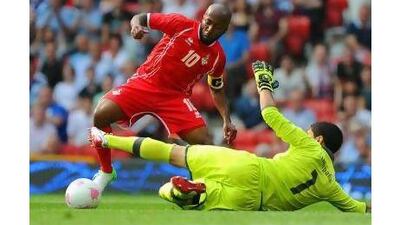 A reader says the Old Trafford crowd enjoyed seeing Ismaeil Matar score at the Games. Michael Regan/Getty Images