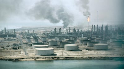 An Aramco oil refinery in Dhahran, Saudi Arabia. Aramco LPG sales to China this year have reached 90 per cent of all shipments in 2017. Getty Images
