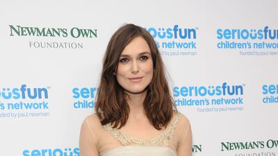 Keira Knightley, in Chanel, attends the SeriousFun London Gala at The Roundhouse on December 3, 2013 in London, England.