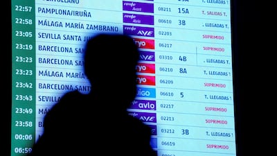 The tragedy caused network delays and cancellations. Reuters