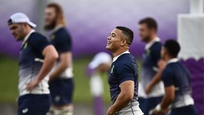 South Africa wing Cheslin Kolbe. AFP