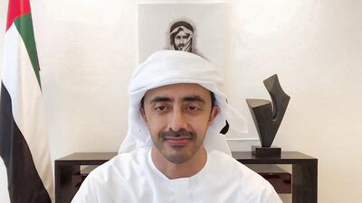 Sheikh Abdullah bin Zayed, Minister of Foreign Affairs and International Cooperation. Wam