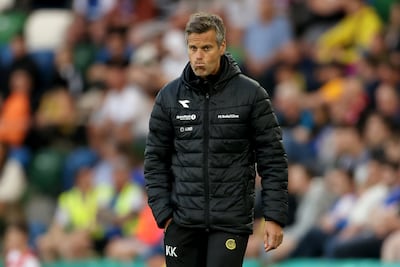 Bodo/Glimt manager Kjetil Knutsen. PA