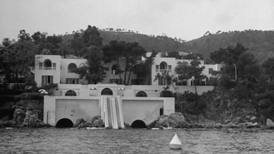 The modernist Château de l’Horizon was the centre of French Riviera society gatherings in the 1930s. Nat Farbman / The LIFE Picture Collection / Getty Images.