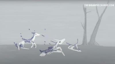 A scene from 'The Gigantic Change'