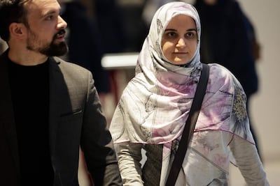 Iranian Mahdieh Esfandiari had been sentenced by a Paris court to four years in prison. AFP