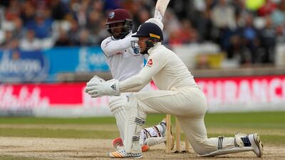 West Indies middle-order batsman Shai Hope was brilliant in both innings against England at Headingley. Lee Smith / Reuters