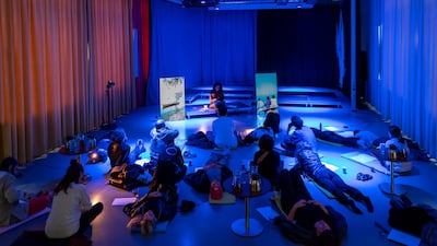 Zahra Malkani from Pakistan presents A Ubiquitous Wetness. Photo: Jan Van Eyck Academie