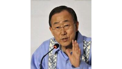 'Some important decisions are ripe for adoption,' says the UN secretary general, Ban Ki-moon, at the Climate Change Summit in Cancun.