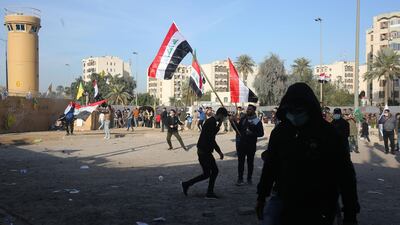 Despite the ease with which the crowd entered Baghdad's high-security Green Zone to attack the embassy on Tuesday, their actions appeared calibrated to avoid a full-scale assault. AFP