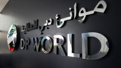 DP World in Jebel Ali port in Dubai. Pawan Singh / The National