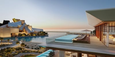 Aldar also recently sold a four-bed duplex sky villa at Nobu Residences for Dh130 million. Photo Aldar