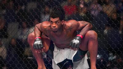 Sedriques Dumas prepares for his bout against Denis Tiuliulin at UFC Fight Night in Abu Dhabi.