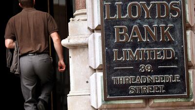 Lloyds TSB paid £12.2 billion to take over Halifax Bank of Scotland. Oli Scarff / Getty Images