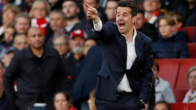 Marco Silva's Everton lost 2-0 to Arsenal at the Emirates Stadium on Sunday. Reuters