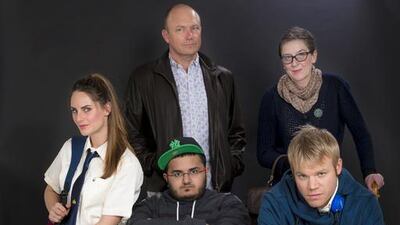 The cast of The Yum Yum Room, a play about growing up and finding your place in society. Courtesy Wilbor Smith