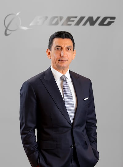 Omar Arekat, Boeing's vice president of commercial sales and marketing in the Middle East and Africa. Photo: Boeing
