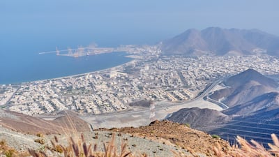 Khorfakkan is in Sharjah but surrounded by Fujairah. Getty Images