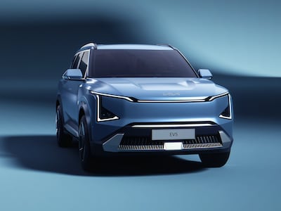 The Kia EV5 will be making its debut in the region. Photo: Kia