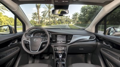 The crossover shares its base building blocks with the Chevrolet Trax. Chris Whiteoak / The National