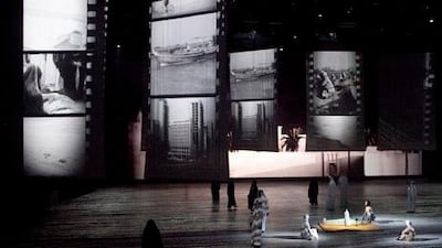 Media preview of the upcoming Qasr Al Hosn show.