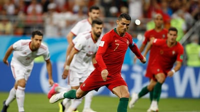 Cristiano Ronaldo of Portugal and Real Madrid: Scored 104 from 125 = 83.2 per cent conversion rate. AP Photo