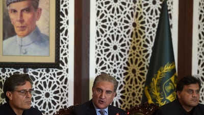 Pakistani Prime Minister Imran Khan spoke to US President Donald Trump about his concerns over the situation in disputed Kashmir region, Islamabad's foreign minister said, ahead of a UN Security Council meeting to discuss the issue. AFP / AAMIR QURESHI