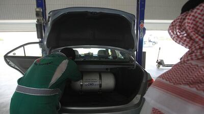 Emirates Transport is to open its first compressed natural gas (CNG) vehicle conversion centre in the Northern Emirates by the end of the year. Ravindranath K / The National